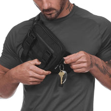 Load image into Gallery viewer, 0197. Waterproof Cordura® Small Crossbody Bag - Black
