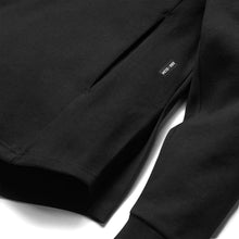 Load image into Gallery viewer, 0134. Arm Pocket Drawstring Hoodie - Black