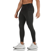 Load image into Gallery viewer, 0267. SilverPlus® Side Pocket Legging - Black