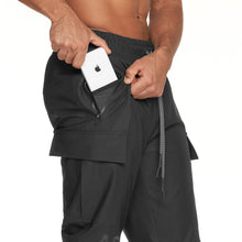 Load image into Gallery viewer, 0297. TETRA® Cargo Track Pant - Black