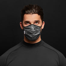 Load image into Gallery viewer, ViralOff® 4-Layer Structured Reusable Mask (Pack of 3) - Black Camo
