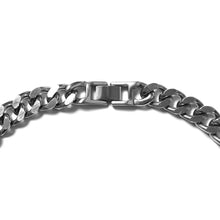Load image into Gallery viewer, Curb Link Necklace with Dog Tag - Stainless Steel
